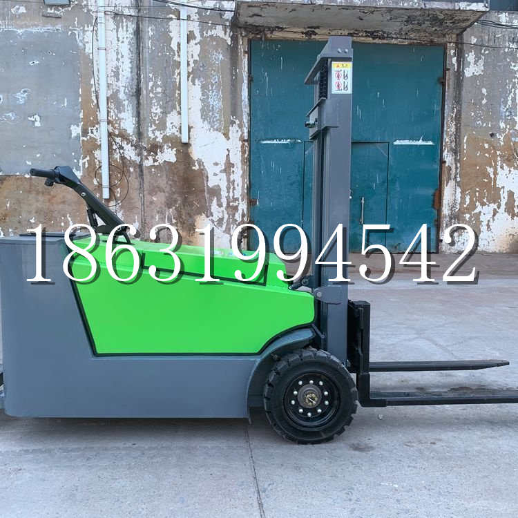 庄河市小型电动叉车1吨2吨步行站驾式电瓶堆高充电装卸车液压升降车铲车
